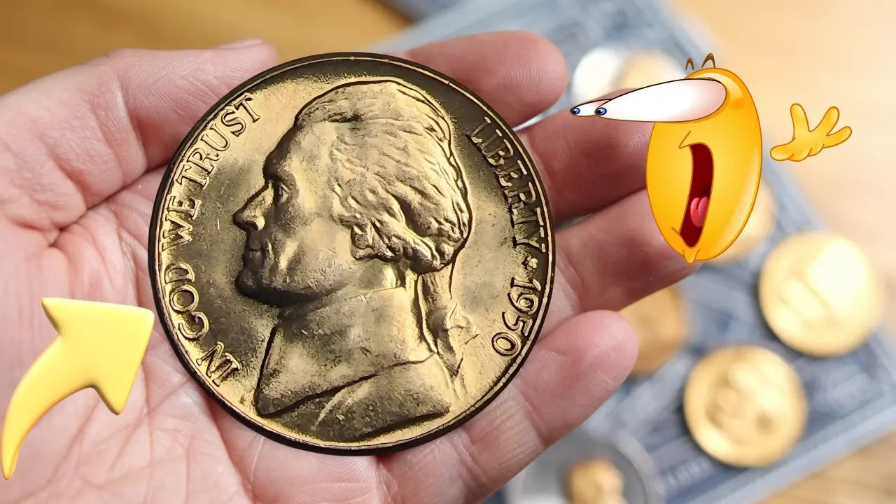 Rare Jefferson Nickel Found Taped to Picture Frame Captivates Collectors